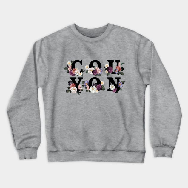 Couyon Ladies Crewneck Sweatshirt by SCL1CocoDesigns